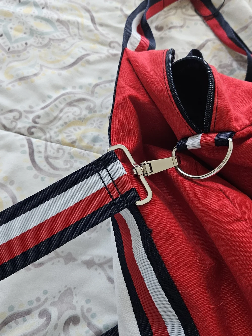 Tommy Hilfiger canvas duffel